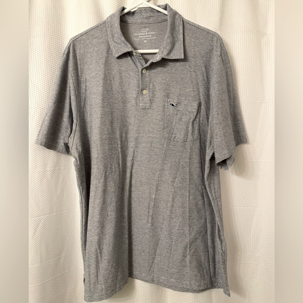 Vineyard Vines blue edgartown polo shirt XL